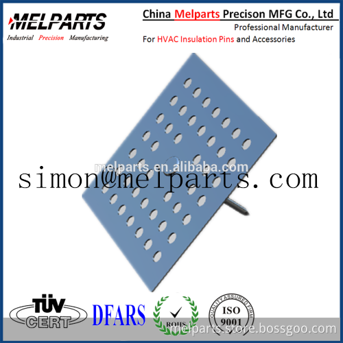 4-1/2'' insulation weld cupped pins
